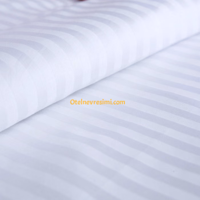Patrisa Serisi 120 Tel Tek Kişilik Saten Yollu Çarşaf 180x240 cm (Sadece Çarşaf)