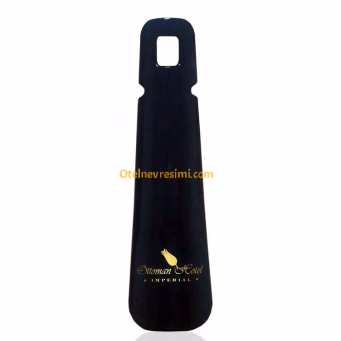 Logo Baskılı Beyaz Ayakkabı Çekeceği 14 cm